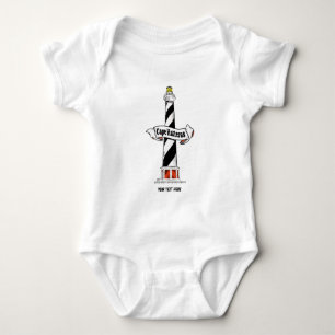 Body Phare de Cape Hatteras noir et blanc