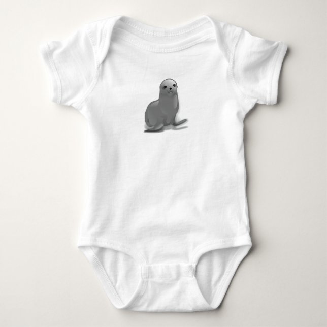 Body Phoque pour bébé (Devant)