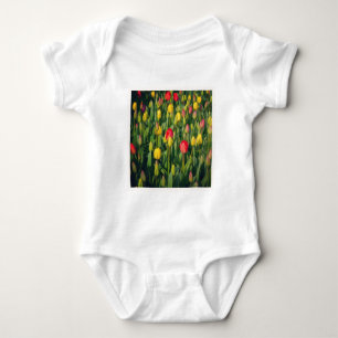 Body Photo carré - Tulipes colorées