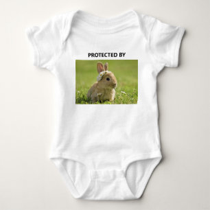 Body Photo de lapin protégé drôle