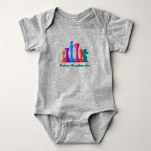 Body Pièces d'échecs colorées Design Bodysuit bébé