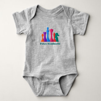 Body Pièces d'échecs colorées Design Bodysuit bébé