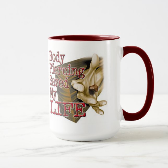 Body Piercing Mug (Right)