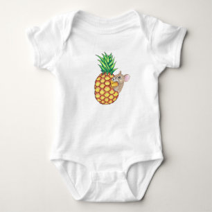 Body Pika ananas Manger des fruits