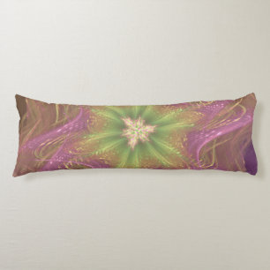 Body Pillow Fractal Light Purple Palette