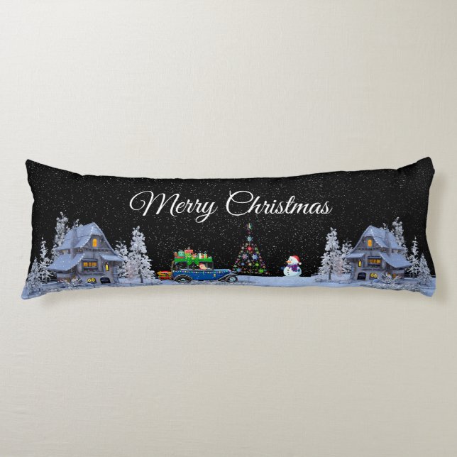 Body Pillow Merry Christmas Body Pillow (Front)