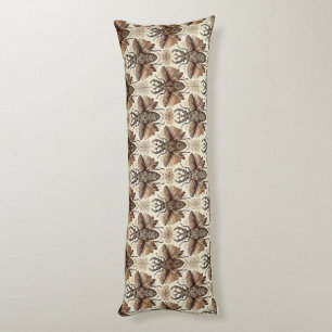 Body Pillow with Exotic Beetle Motif