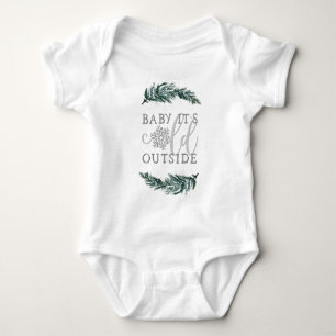 Body Pine RORY Flacon de neige bébé Il fait froid dehor