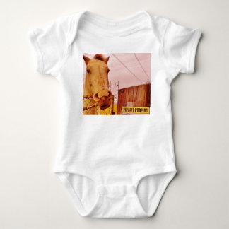 Body Pink Private Property Horse