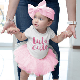 Body Pink Tutu mignonne Bébé fille Tutu Romper