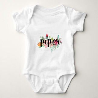 Body Piper Floral Personnalisé