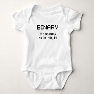 Body Pixels drôles de geek de code BINAIRE du T-shirt
