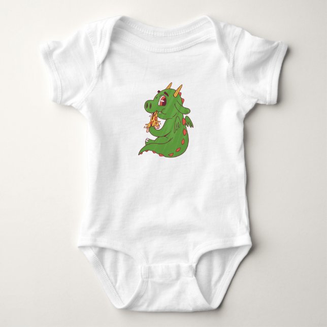 Body Pizza Dragon Bébé (Devant)