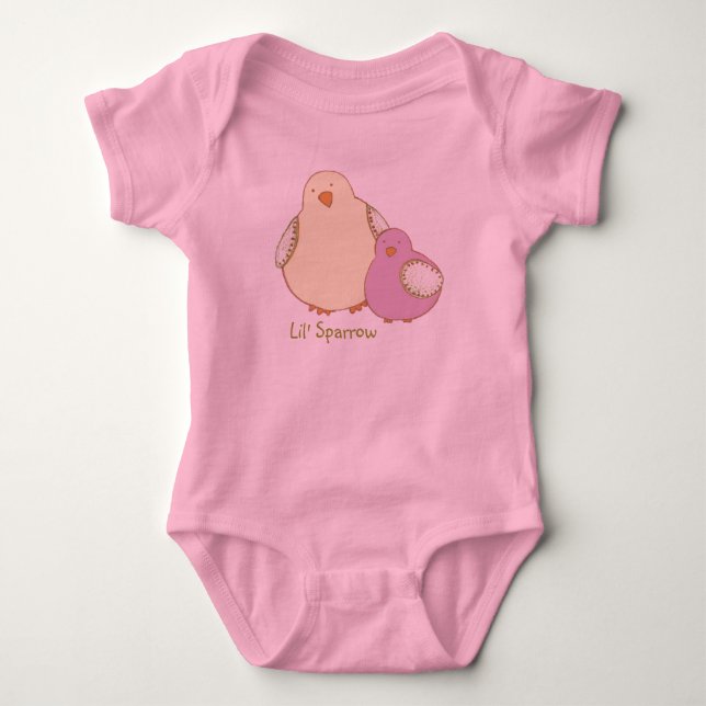 Body Plante grimpante d'enfant en bas âge de moineau de (Devant)