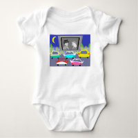 Plante grimpante drive-in de bébé de film de
