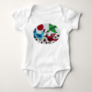 Body Plante grimpante maya de nourrisson d'oiseaux
