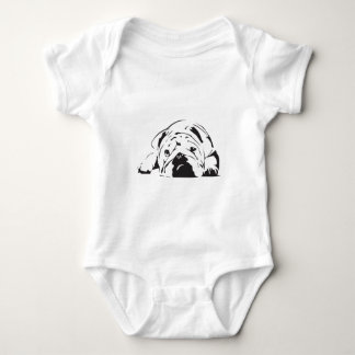 Body Pochoir britannique de bouledogue
