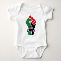 Poing du drapeau de la Palestine libre