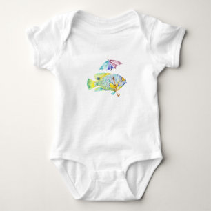 Body Poisson Ange Avec Parapluie