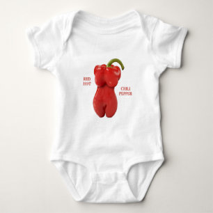 Body Poivre de piment d'un rouge ardent