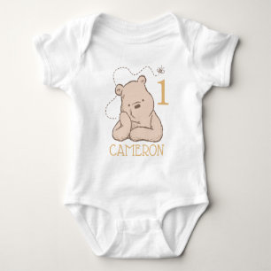 Body Pooh personnalisé premier anniversaire