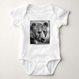 Body Portrait d'ours grizzli