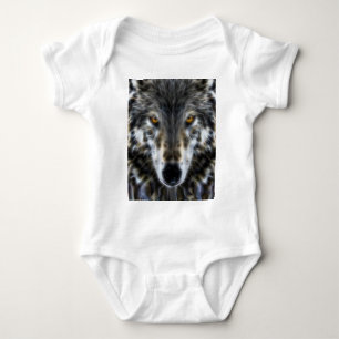 Body Portrait graphique inspiré de loup