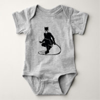 Pose à pinceau en encre Catwoman
