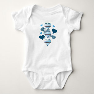 Body Posh Jacquard Hearts Collage