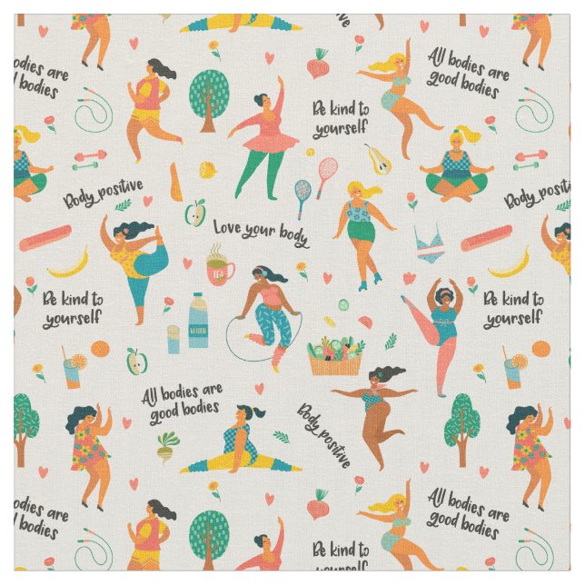 Body Positivity Fabric (Close Up)