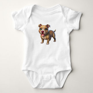 Body pour bébé "Bébé Pitbull"
