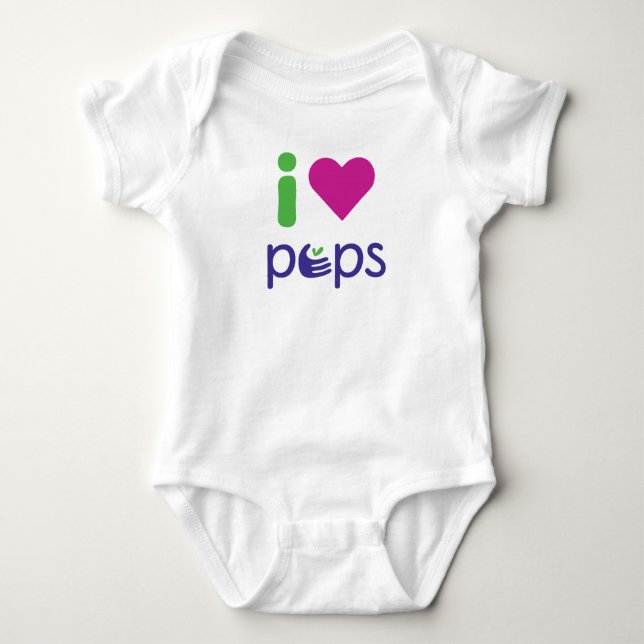 Body pour bébé PEPS (Devant)