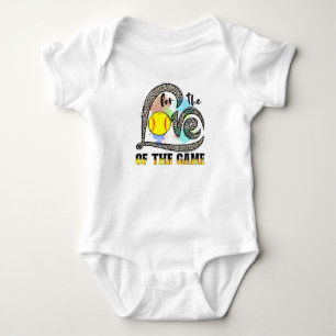 Body Pour L'Amour Du Jeu Softball, Softball Cadeau
