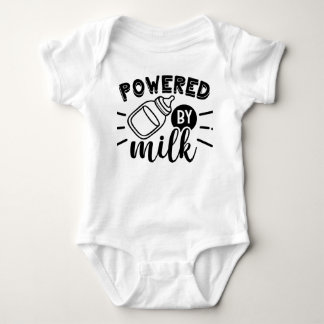Body Powered by Milk Baby Bodysuit - Baby shower amusan