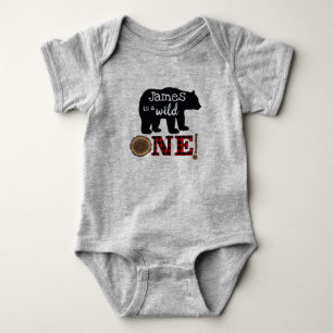 Body Premier anniversaire enfants Lumberjack Romper