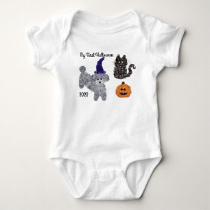 Body Premier capuchon gris Halloween #1