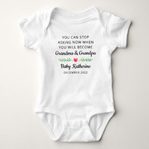 Body Premier enfant Faire-part de grossesse