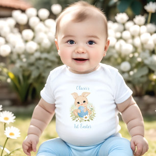 Body Premier Pâques Personnalisé Baby Boy Bunny Egg Ble
