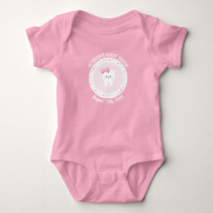 Body Première Jalons Pour Bébé Personnalisé. B
