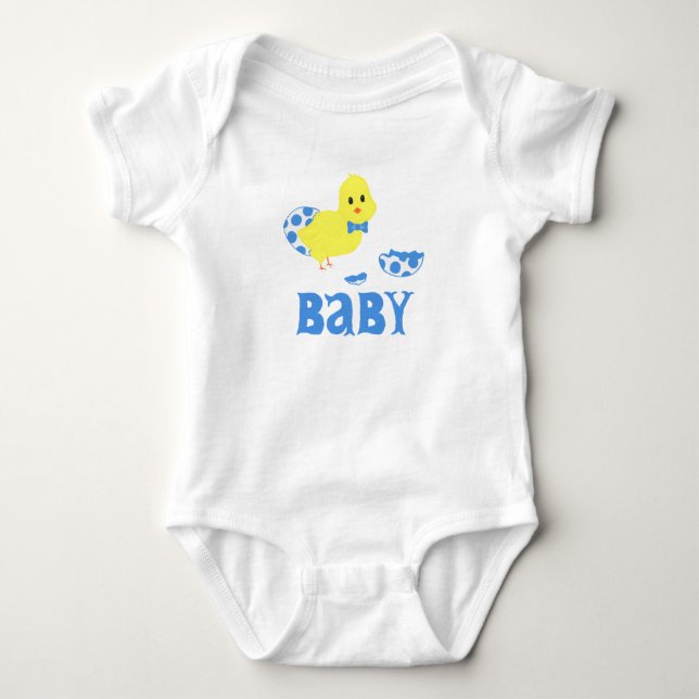 Body Prêt à éclore Chicky Boy Baby Shower (Devant)