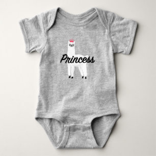 Body Princess Lama Design - Bodysuit Baby Jersey