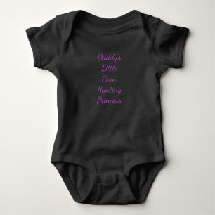 Body Princesse de la chasse au petit cocon de papa