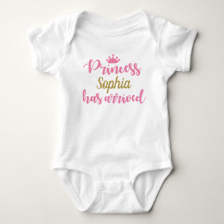 Body Princesse est arrivée, petite fille rentre à la ma