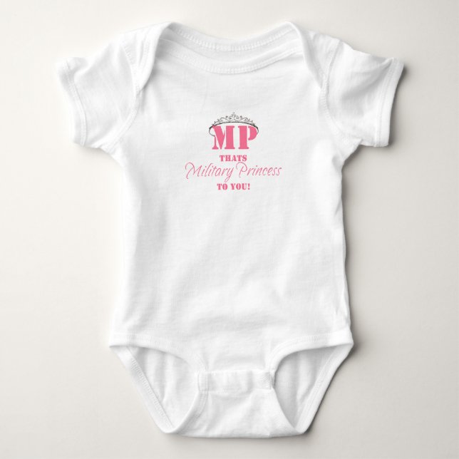 BODY PRINCESSE MILITAIRE (Devant)