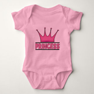 Body Princesse rose personnalisée
