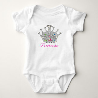 Body Princesse Tiara ou Crown Baby