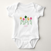 Printemps et été Filles de la Personnaliser Floral