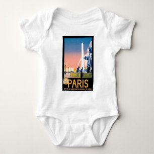 Body Publicité de voyage vintage Paris