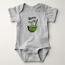Punny Miso mignon bébé un morceau