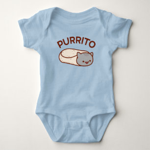 Body PURRITO - Le chat Burrito Baby Bodysuit